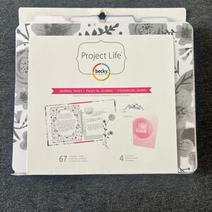 Project Life journal Pages-By Becky Higgins